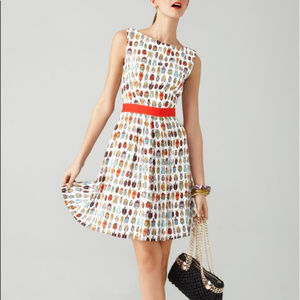 Milly Juliana Insect printed silk dress